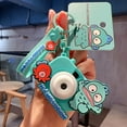 thumbnail image 1 of Cartoon Genuine Sanrio HelloKitty Kulomi Projection Camera Pendant Plush Big Ear Dog Keychain Female, 1 of 7