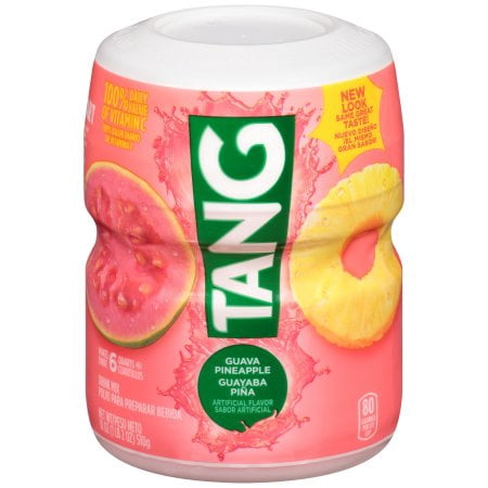 (12 Pack) Tang Guava Pineapple Powdered Soft Drink, 18 oz