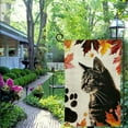thumbnail image 4 of Fall Garden Flag Double Sided, Small Welcome Black Cat Garden Yard Flags for Seasonal Outside Outdoor House Decoration, 4 of 6