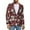Red White Roses, variant on Uorisanigo Tiger Stripe Mens Blazer Jacket Size XS Regular Fit Comfortable One Button Mens Casual Blazers Soft Long Sleeve Lightweight Daily Blazer Notch Stylish