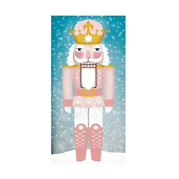 Ryan Fowler 'Nutcracker III Blush' Canvas Art