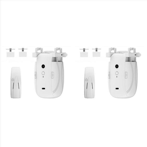 2X Motor de Cortina Tuya para Riel TU WIFI Tuya Robot de Cortina Eléctrico Inteligente de Apertura Automática Aplicación de Control por Voz