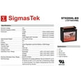 thumbnail image 4 of Deka ETX20L 310 CCA Battery Replacement STX20HL-BS 12V 18AH 310 CCA Spillproof Maintenance Free, 4 of 5