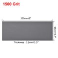 thumbnail image 3 of Unique Bargains 9' x 3.7' 1500 Grit Silicon Carbide Waterproof Sandpaper 10 Pack, 3 of 5