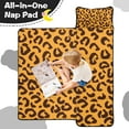 thumbnail image 4 of Yellow and Black Of Leopard Print Toddler Nap Mats for Kids Preschool,Sleeping Mat Bag or Kids,Toddler Sleeping Bag,Toddler Nap Mat or Daycare, 4 of 6