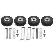 OD 50mm 4 Sets of Luggage Suitcase Replacement Wheels