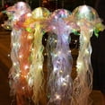thumbnail image 3 of Lámpara de Medusa portátil para niños, linterna colgante para dormitorio, luz nocturna debajo del mar, colorida, sirena, Océano, fiesta, decoración del hogar, 3 of 4