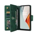 thumbnail image 5 of Case for OnePlus Nord N100 5G Magnetic Leather Zipper Wallet Cover Card Holder, 5 of 5