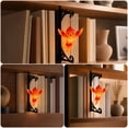 thumbnail image 4 of QISIWOLE Hanging Bird Shelf Lamp, Animal Book Light Decorative LED Ornament, 3.94 x 1.97 in Iron, for Bookshelf Reading Nook and Desk Decor, 4 of 6