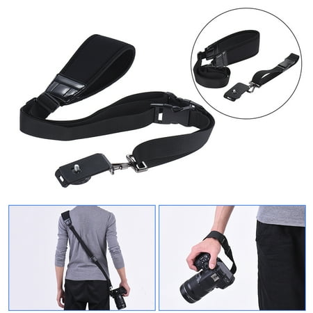 - Andoer Professional Rapid Quick Release Camera Shoulder Sling Neck Wrist Strap for Canon Nikon Sony DSLR ILDC DV Outdoor Shooting