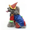thumbnail image 4 of Halloween Pet Circus Joker Set,Dog Apparel for Halloween Party,Puppy Cosplay Costume,Funny Comfortable for Small Medium Dog Cats Polyester S-XL Pet Cosplay Costume ﻿, 4 of 8