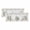 Burnt Orange, variant on Summer Coastal Valances for Windows, Nautical Beach Marine Life Beige Striped Light Filtering Kitchen Curtains, Rod Pocket Window Valance Curtains for Living Room Bedroom, 54" W x 18" L, 2 Panels
