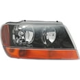 thumbnail image 2 of Headlight Compatible With 1999-2004 Jeep Grand Cherokee Right Passenger Halogen With bulb(s), 2 of 8