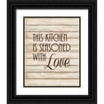 thumbnail image 1 of Robinson, Tamara 15x18 Black Ornate Wood Framed with Double Matting Museum Art Print Titled - Seasoned with Love, 1 of 4