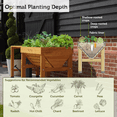 thumbnail image 3 of VegTrug Wooden Elevated Planter Bed, Natural, 3 of 8