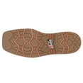 thumbnail image 5 of Justin Men's Bolt Redwood Pull On Soft Work Boot Square Toe Brown 10.5 D(M) US, 5 of 5