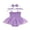 Purple, variant on Licupiee Newborn Baby Girl Romper Dress Sleeveless Pleated Halter Spaghetti Straps Tulle Bodysuit Summer Clothes 0-18M