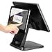 thumbnail image 3 of Volcora Machine Terminal de Vente au Détail et Restaurant pour Petite Entreprise, Caisse de Point de Vente avec Android 11 OS, Écran Tactile Double 15.6 Pouces & 11.6 Pouces, Noir, Matériel Seulement, 3 of 4