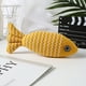 thumbnail image 4 of Juguete de pez de peluche artificial, entrenamiento interactivo, hierba gatera, suministros para gatos (amarillo) Likrtyny Libre de BPA, 4 of 6