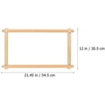 thumbnail image 4 of 1 Set Cross-stitch Wooden Racks Beech Embroidery Rack Embroidery Tool Holder, 4 of 8