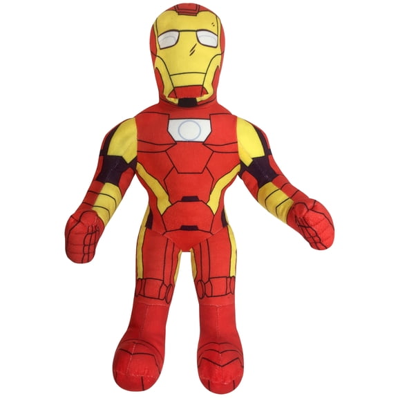 Marvel Super Hero Adventures Iron Man Red Pillow Buddy, 100% Microfiber, Kids Bedding