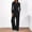 Black, variant on VISALY 2 Piece Lounge Set Sweatsuit Set Long Sleeve Crop Tops Sweatpants Training Suit for Women Tank Tops Wide Leg Pants Matching Sets Fall Travel Outfits Black L