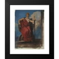 thumbnail image 2 of Edwin Austin Abbey 14x18 Black Modern Framed Museum Art Print Titled - Study for Figure of the Genius of Pennsylvania in ‘The Apotheosis of Pennsylvania’ (1902-1911), 2 of 5