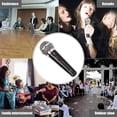 thumbnail image 3 of ZOUSSIQI Karaoke Microphone, Dynamic Vocal Microphone for Speaker, Handheld Professional Wired Dynamic Microphone Clear Voice for Karaoke Vocal Music CA919-32990, 3 of 9