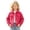 AB192 Pink, variant on Bainana Shirts For Girls Solid Color Long Sleeve Button Tops Big Kids Fashion Fall Shirts