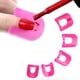 thumbnail image 4 of Funda de 20 piezas para esmalte húmedo, cubierta de uñas, accesorios de color rojo rosa, esmalte, 4 of 7