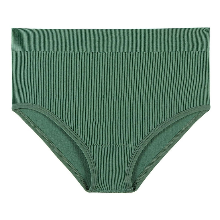 HUPOM Eatable Panties Panties For Girls Pants Activewear None Seamless  Waistband Green L 