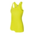 thumbnail image 2 of Bella-Canvas B8800 Womens Flowy Racerback Tank - Neon Yellow, Large, 2 of 5