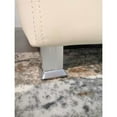 thumbnail image 2 of AE-L138 Ivory Color With Faux Leather Sectional - Right Facing Chaise, 2 of 6