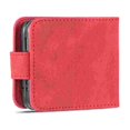 thumbnail image 6 of Case for Samsung Galaxy Z Flip 7, PU Leather Card Slots Magnetic Closure Vintage Shockproof Protective Case for Samsung Galaxy Z Flip 7 - Red, 6 of 12
