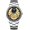 Silver -black, variant on Business Mens Automatic Watch Stainless Steel Waterproof Moon Phase 24-Hours Gold Skeleton Watches