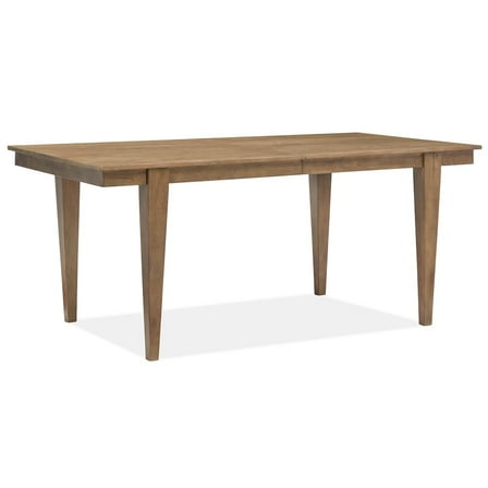 Magnussen Home Lindon Belgian Wheat Extendable Rectangular Dining Table