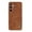 Brown, variant on Case Designed for Samsung Galaxy S25 Plus, Classic Crocodile Texture PU Leather + Plating Frame Shokcproof Lightweight Ultra Slim Case Cover for Men Women for Samsung Galaxy S25 Plus, Brown