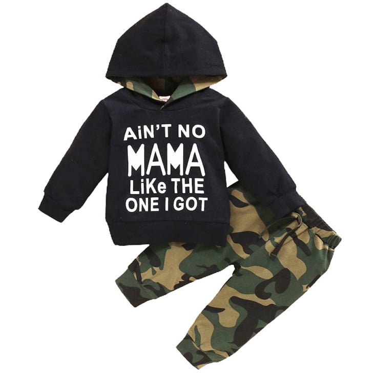 Details about   Toddler Infant Baby Boy Kid Camo Hoodie Long Pants Outfits Clothes Set Tracksuit