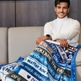 thumbnail image 4 of Grandpa Blanket Gifts for Fathers Day for Grandpa Gift from Granddaughter Grandpa Gift from Grandson - Best Grandpa Ever Blanket for Sofa - Birthday for Grandpa 50''x60'', 4 of 5