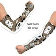 thumbnail image 4 of ALAZA Cute Bear Panda UV Sun Protection Arm Sleeves UPF 50+ Compression Cooling Sleeve 1 Pair, 4 of 7