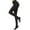 Black, variant on Hontri Tights for Women Semi Opaque Girls Leggings Solid Color Footed Pantyhose Tights Tights Coffee