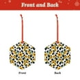 Cauagu Cute Cow Print Sunflower A Pattern Acrylic Christmas Pendant 1 Cauagu Cute Cow Print Sunflower A Pattern Acrylic Christmas Pendant 1
