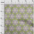 thumbnail image 2 of oneOone Georgette Viscose Green Fabric African Craft Projects Decor Fabric Printed By The Yard 42 Inch Wide, 2 of 4
