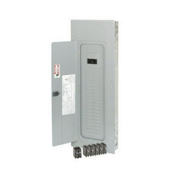 Eaton  BR  200 amps 40 space 40 circuits 120/240 volts Surface  Single Pole  Main Breaker Load Center