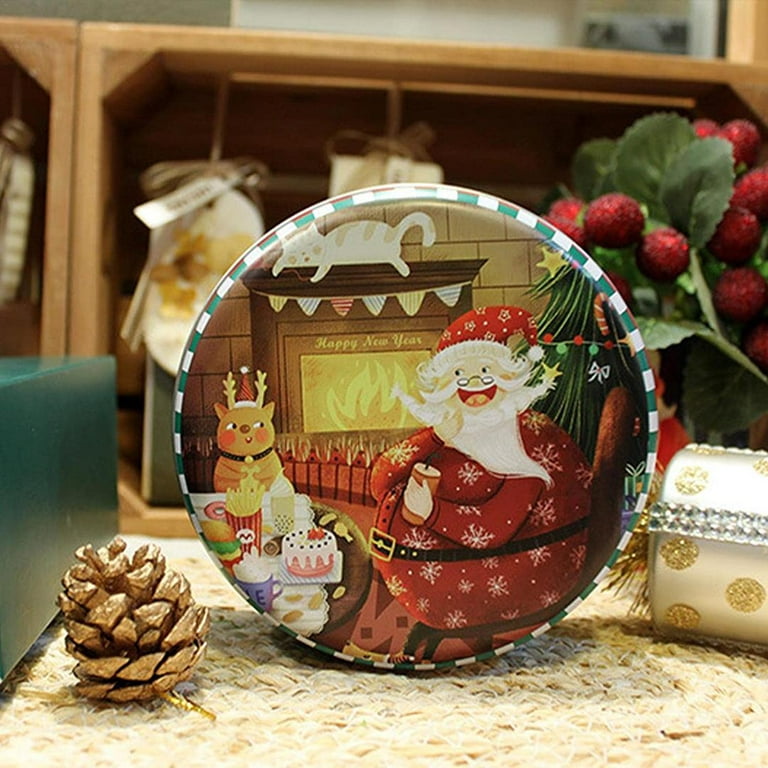 Christmas Round Storage Containers