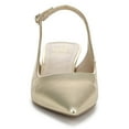 thumbnail image 3 of Franco Sarto Women's Jaden Slingback Pump Platino Gold 5.5M, 3 of 5