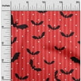 thumbnail image 2 of oneOone Cotton Poplin Twill Red Fabric Halloween Sewing Craft Projects Fabric Prints By Yard 56 Inch Wide, 2 of 4