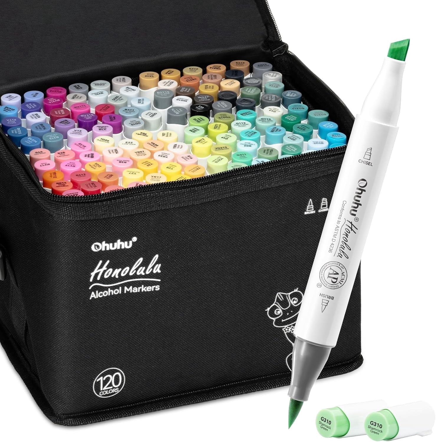 LINEラインMASTERMIND167cm&MARKERセット　初中級向け Zebra Pen Sarasa Clip Gel Pens/Mildliner Markers Set - 1 mm Pen