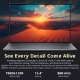 thumbnail image 4 of Dell XPS 13.4" FHD+ Copilot+ PC Laptop, Intel Core Ultra 256V, 16GB RAM, 2TB Storage (1TB SSD+1TB Docking Station Set), Backlit Keyboard, Fingerprint Reader, FHD+ IR Webcam, Win 11, Graphite, 4 of 9