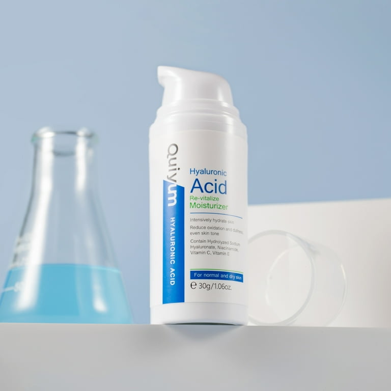 Quiyum Hyaluronic Acid Re-vitalize Moisturizer Brighten Skin Quiyum Hyaluronic Acid Re-vitalize Moisturizer Brighten Skin